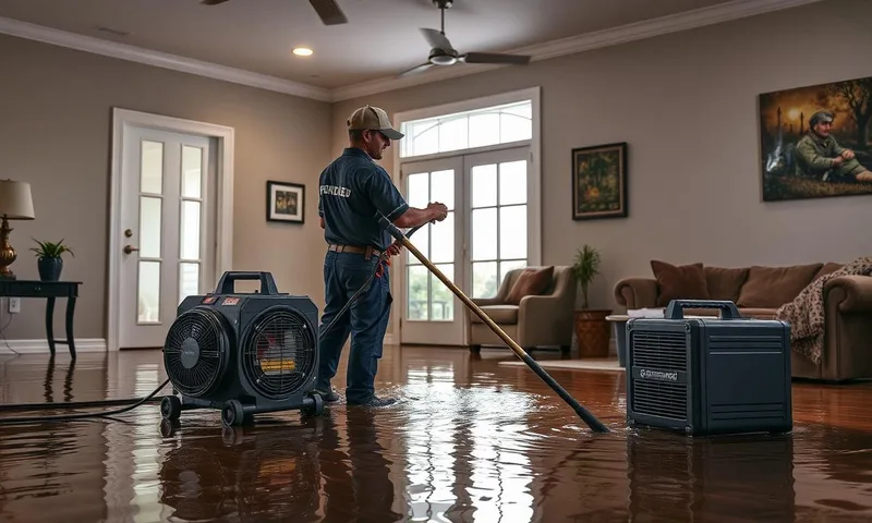 Water Damage & Extraction in Tulsa